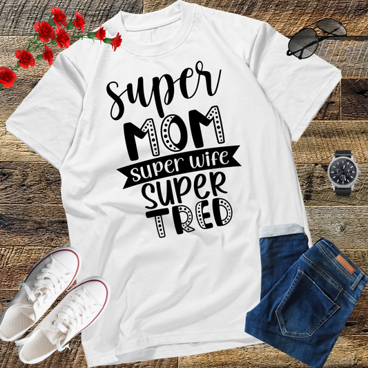 Crazy Dog Womens Funny Mom T Shirts Novelty Sports and Sarcastic Motherhood Tees for Amazing Moms