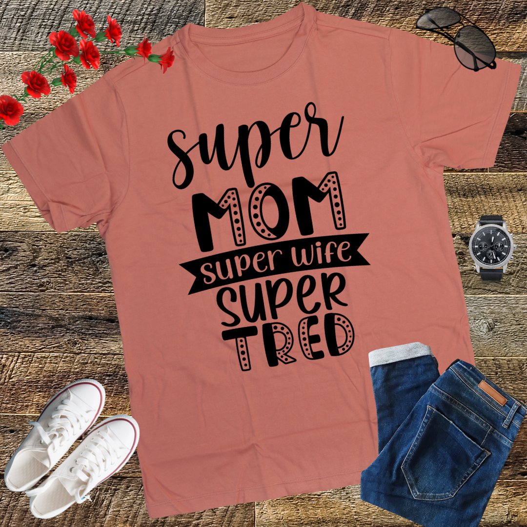 Crazy Dog Womens Funny Mom T Shirts Novelty Sports and Sarcastic Motherhood Tees for Amazing Moms