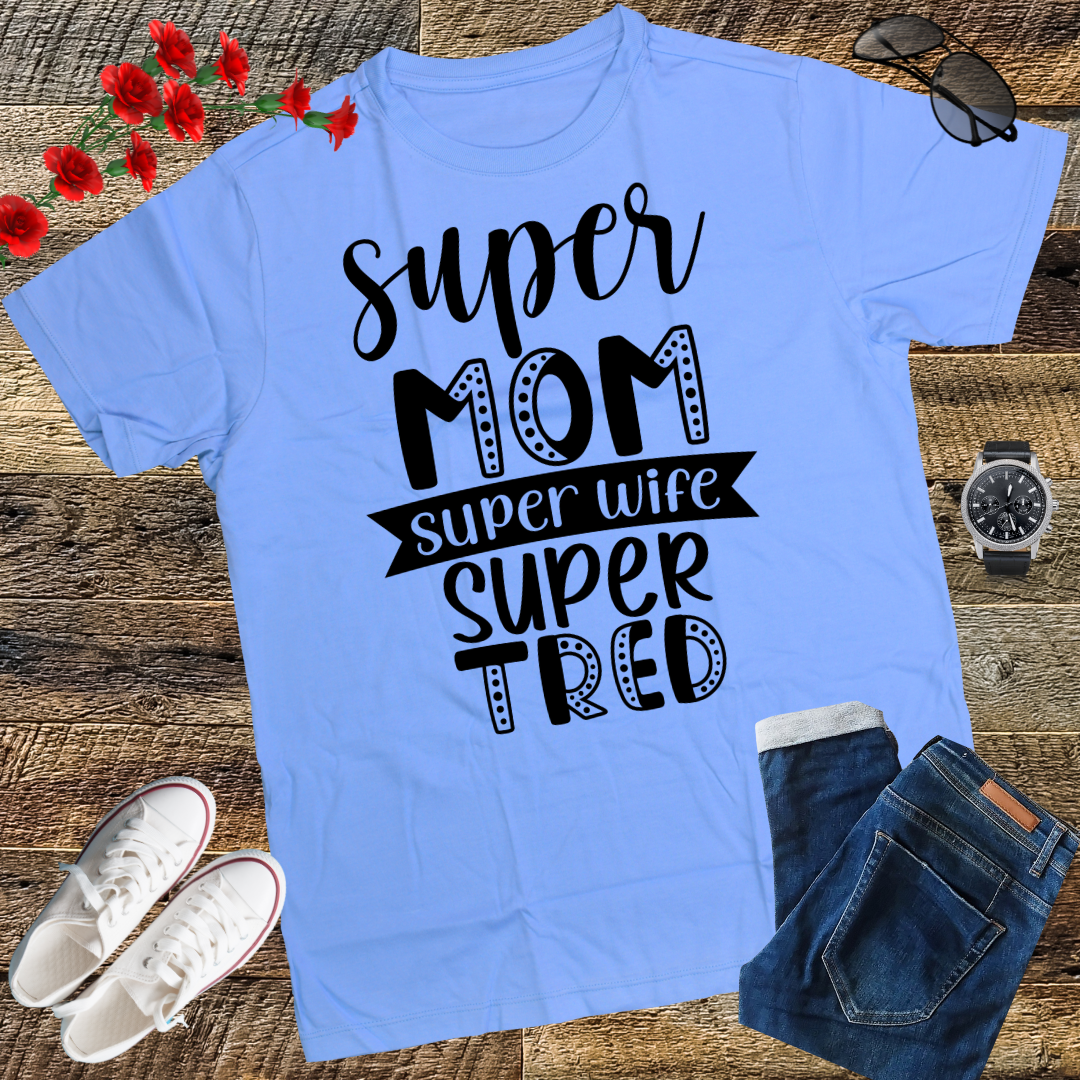 Crazy Dog Womens Funny Mom T Shirts Novelty Sports and Sarcastic Motherhood Tees for Amazing Moms