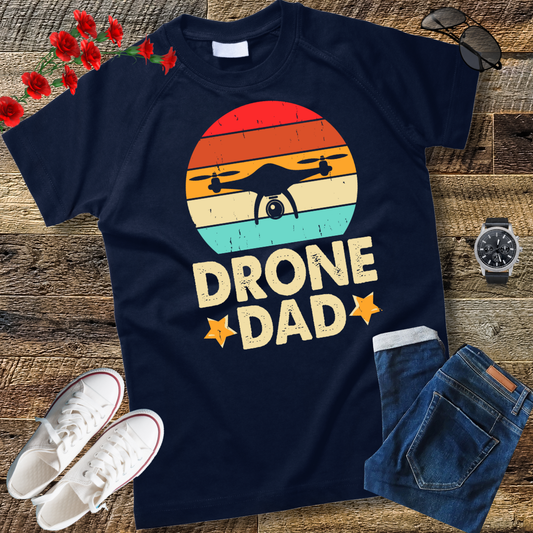 Drone Dad Drone For Adults Quadcopter Father's Day T-Shirt