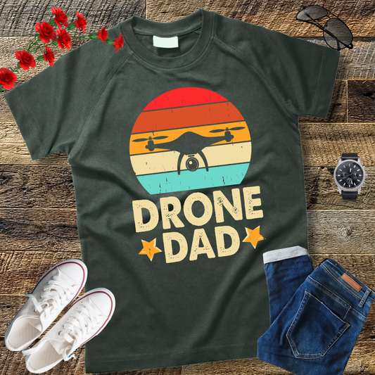 Drone Dad Drone For Adults Quadcopter Father's Day T-Shirt
