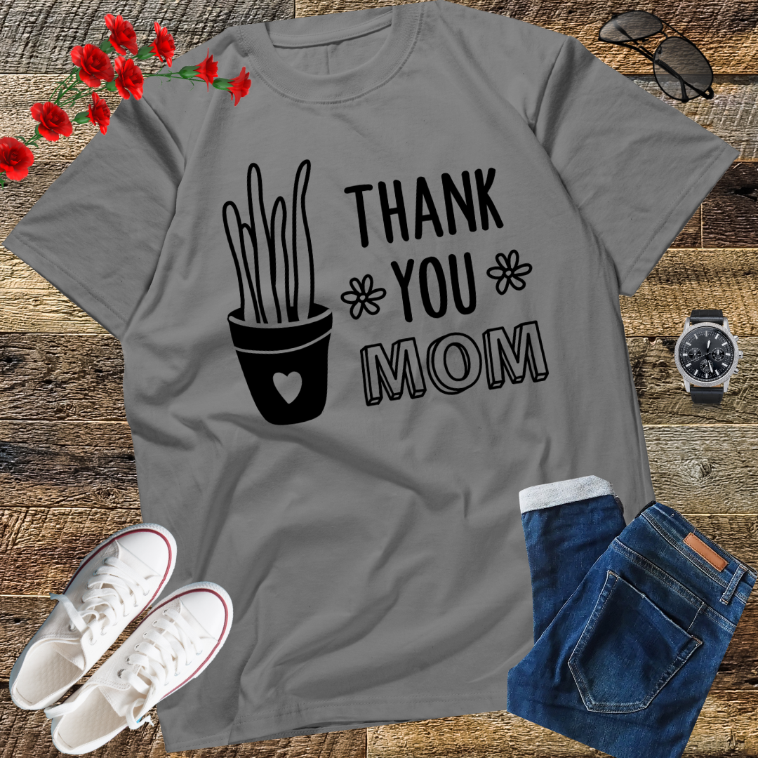 Thank You Mom Shirt, Mom Heart Shirt, Three Hearts T-Shirt, Mother's Day Shirt, Mother's Day Gift, Mom Gift, Mom Shirt, Mama Shirt, Gift for Mom