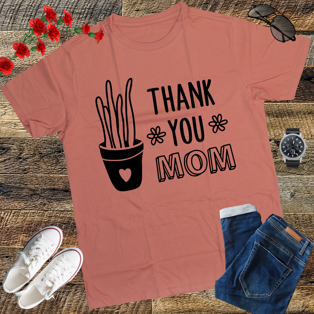 Thank You Mom Shirt, Mom Heart Shirt, Three Hearts T-Shirt, Mother's Day Shirt, Mother's Day Gift, Mom Gift, Mom Shirt, Mama Shirt, Gift for Mom