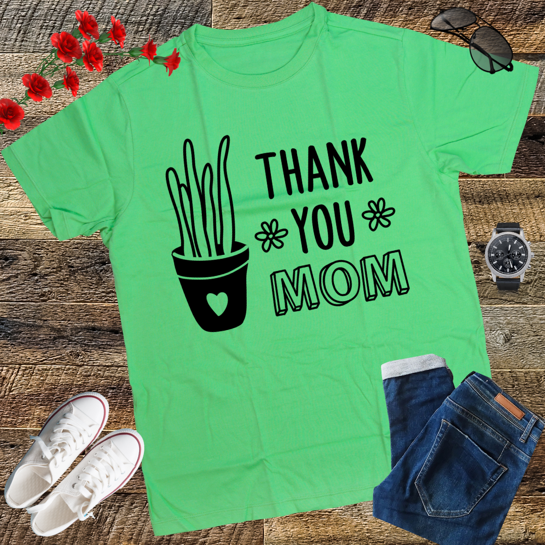 Thank You Mom Shirt, Mom Heart Shirt, Three Hearts T-Shirt, Mother's Day Shirt, Mother's Day Gift, Mom Gift, Mom Shirt, Mama Shirt, Gift for Mom