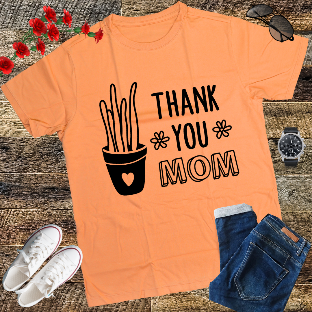 Thank You Mom Shirt, Mom Heart Shirt, Three Hearts T-Shirt, Mother's Day Shirt, Mother's Day Gift, Mom Gift, Mom Shirt, Mama Shirt, Gift for Mom