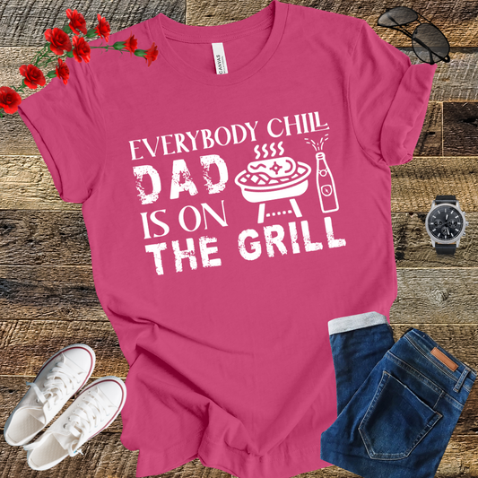 Dad is on the Grill T Shirt