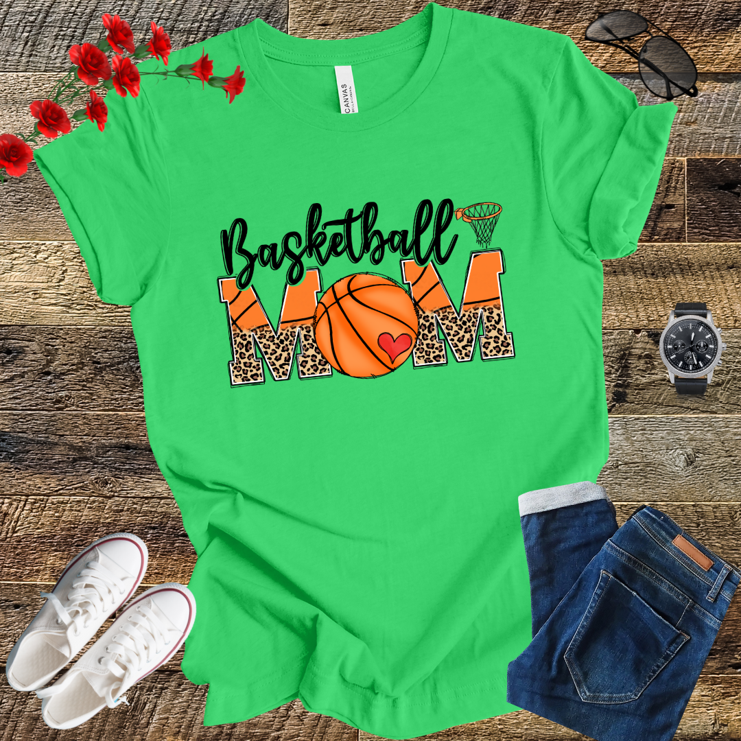 basket Ball mom  T Shirt