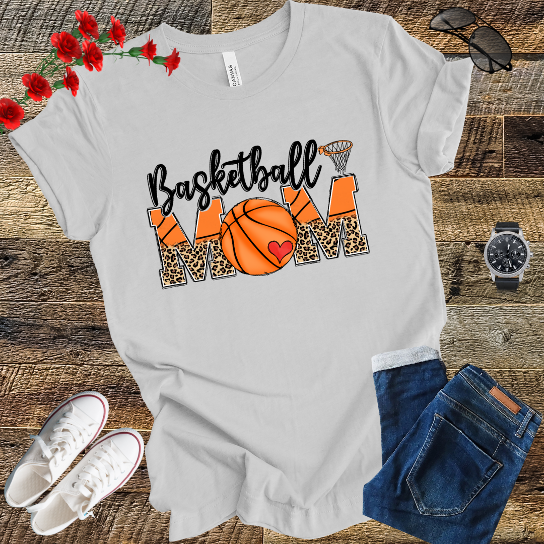 basket Ball mom  T Shirt