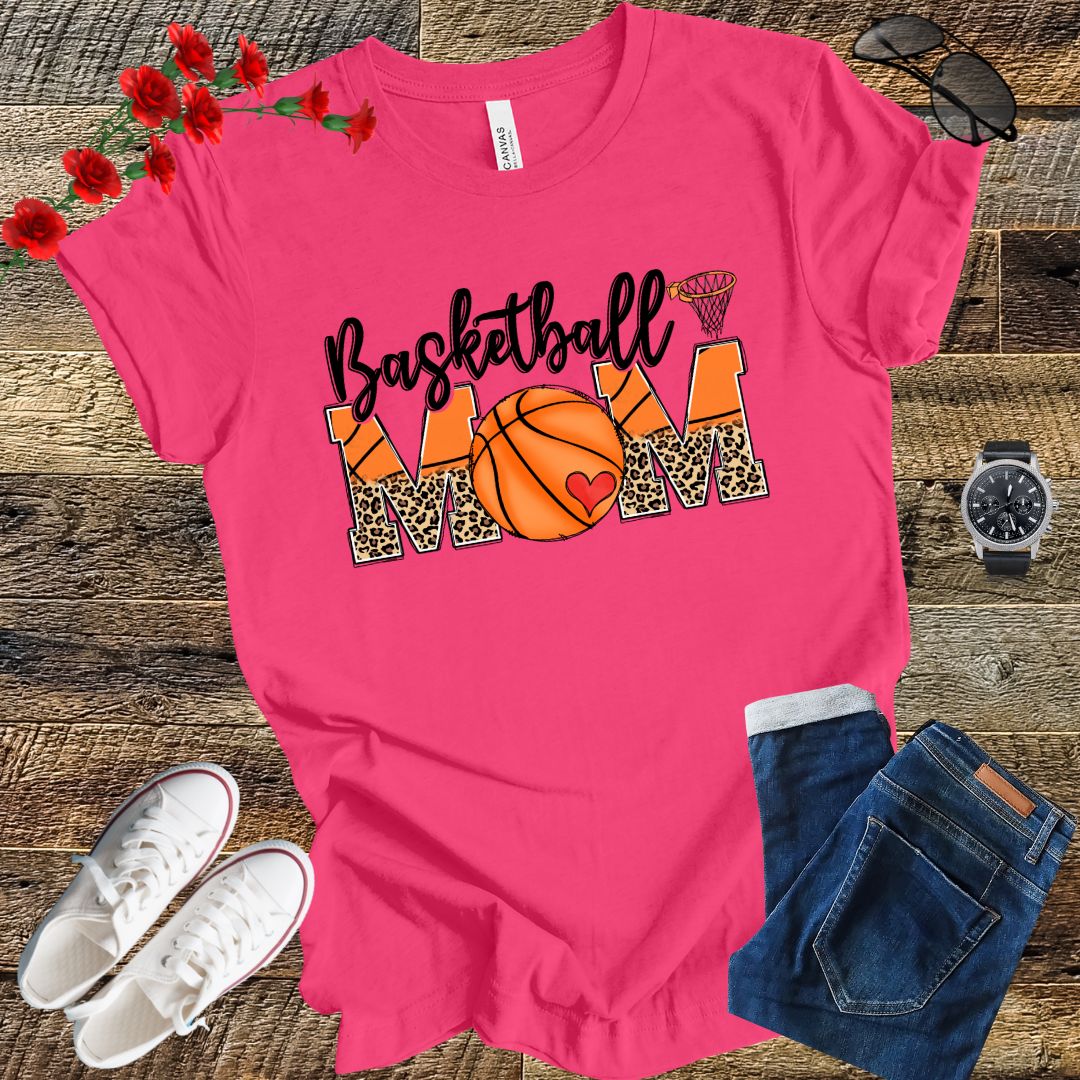 basket Ball mom  T Shirt