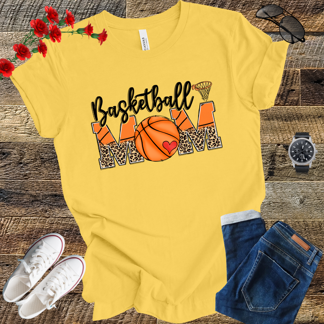 basket Ball mom  T Shirt
