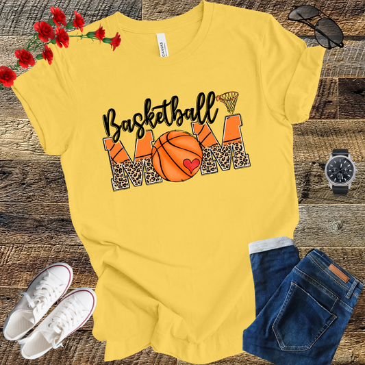 basket Ball mom  T Shirt