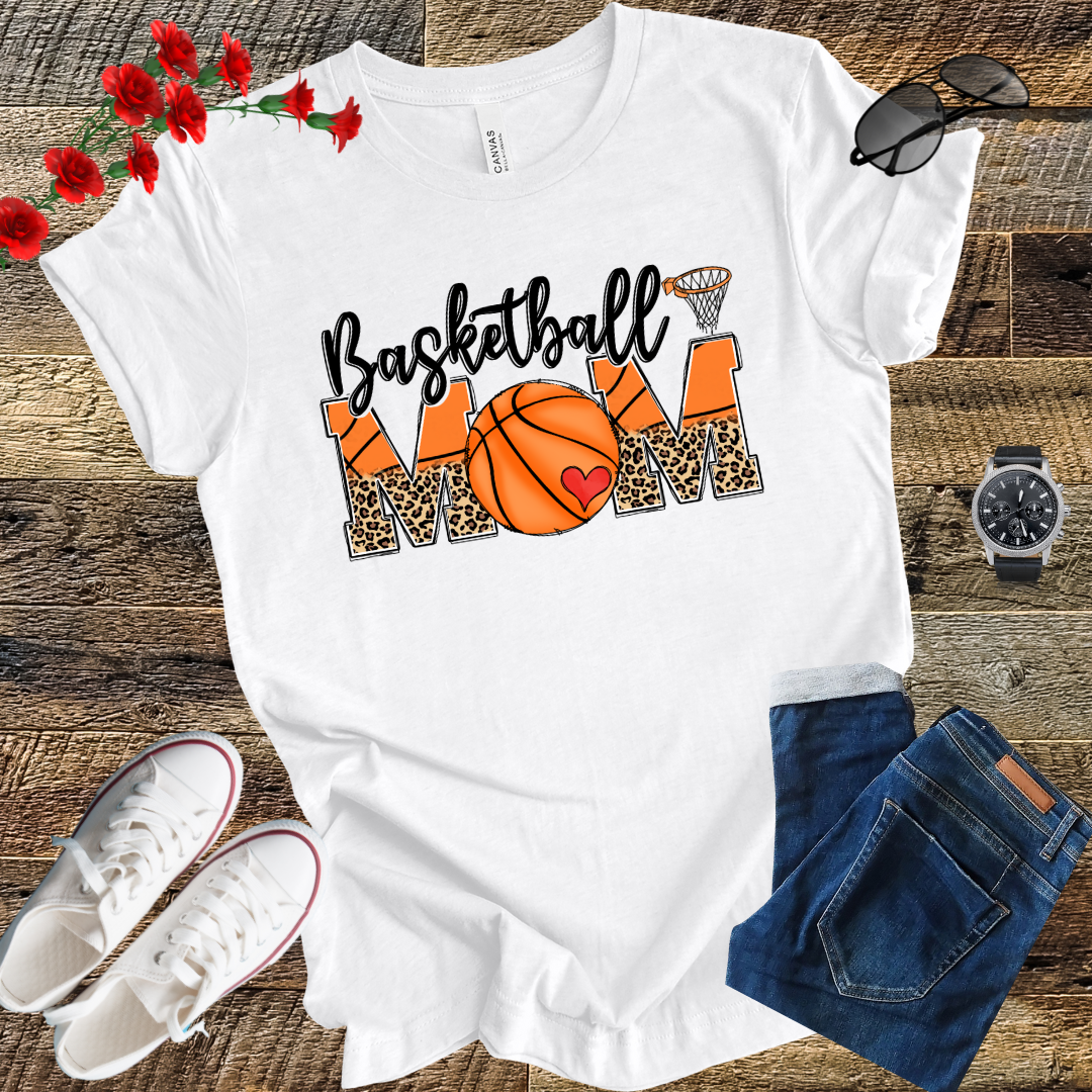 basket Ball mom  T Shirt