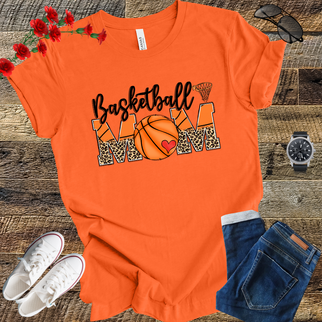 basket Ball mom  T Shirt