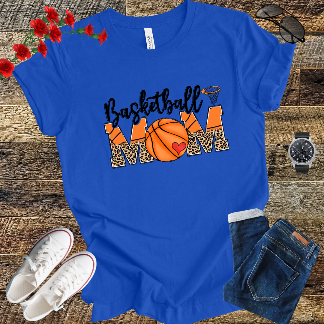 basket Ball mom  T Shirt