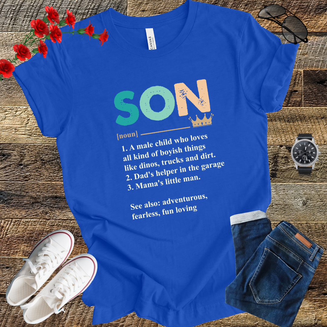 Son Definition Funny Father's Day T Shirt