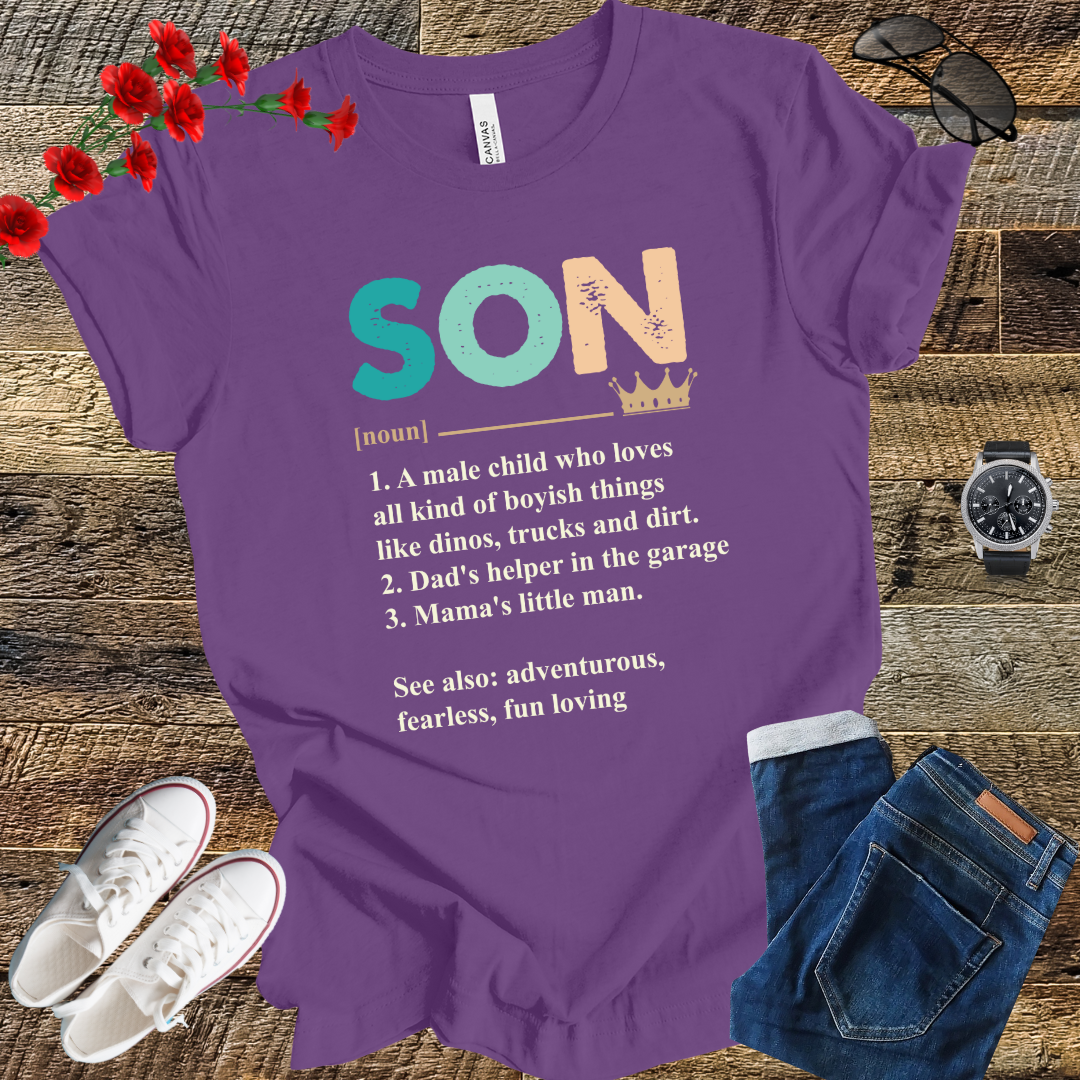 Son Definition Funny Father's Day T Shirt