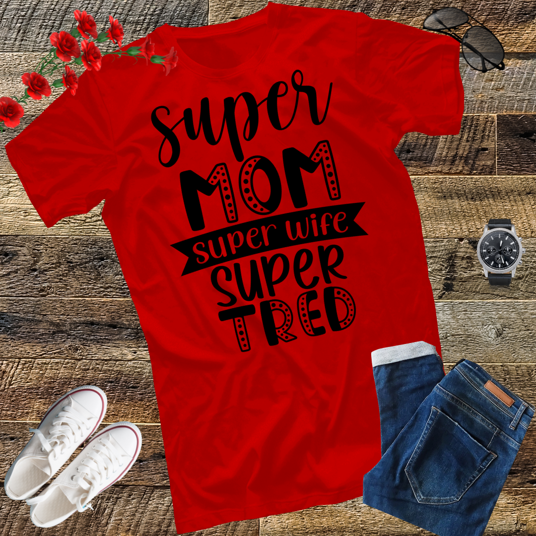 Crazy Dog Womens Funny Mom T Shirts Novelty Sports and Sarcastic Motherhood Tees for Amazing Moms