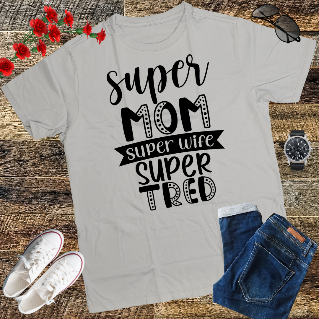 Crazy Dog Womens Funny Mom T Shirts Novelty Sports and Sarcastic Motherhood Tees for Amazing Moms