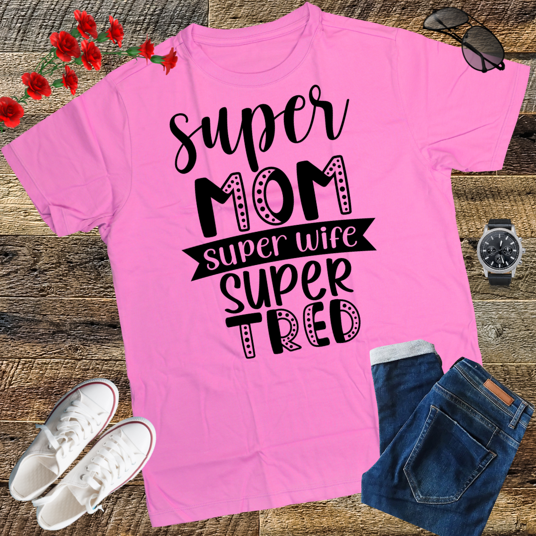 Crazy Dog Womens Funny Mom T Shirts Novelty Sports and Sarcastic Motherhood Tees for Amazing Moms