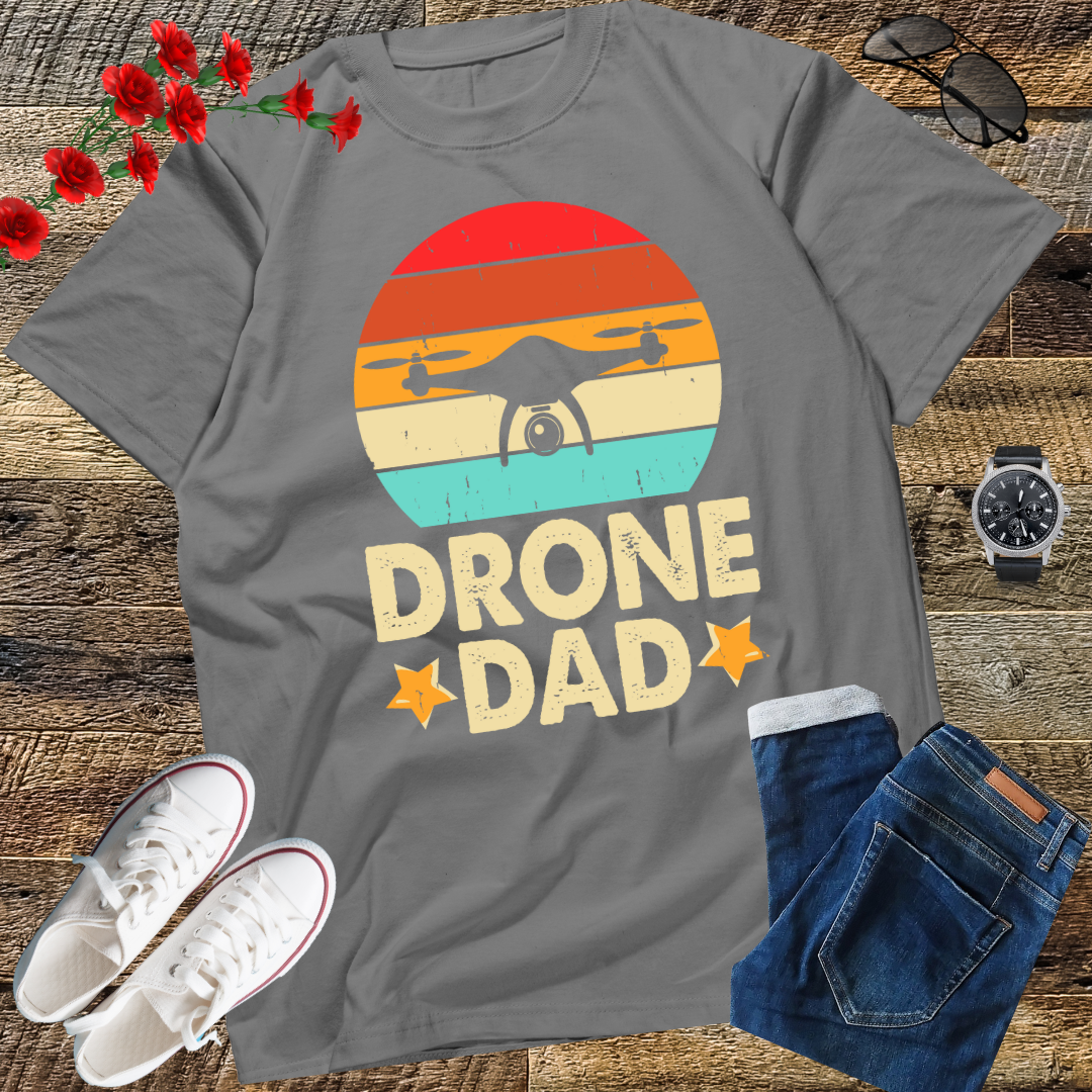 Drone Dad Drone For Adults Quadcopter Father's Day T-Shirt