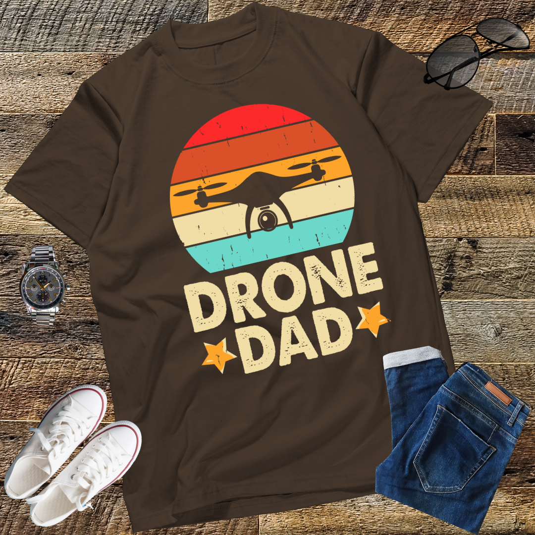 Drone Dad Drone For Adults Quadcopter Father's Day T-Shirt