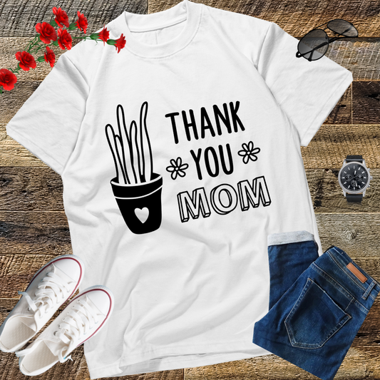 Thank You Mom Shirt, Mom Heart Shirt, Three Hearts T-Shirt, Mother's Day Shirt, Mother's Day Gift, Mom Gift, Mom Shirt, Mama Shirt, Gift for Mom