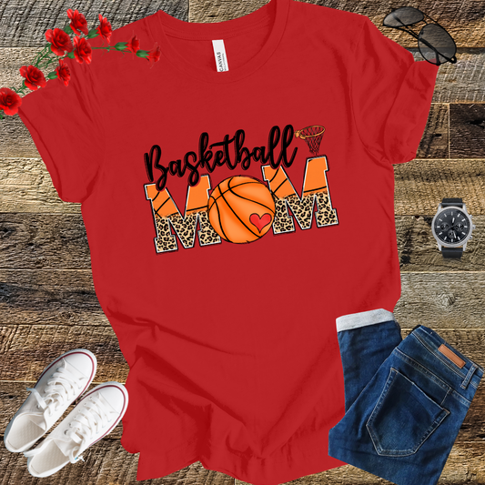 basket Ball mom  T Shirt