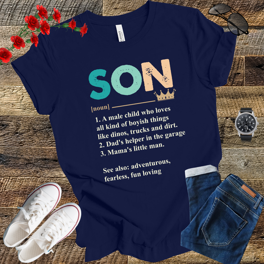 Son Definition Funny Father's Day T Shirt