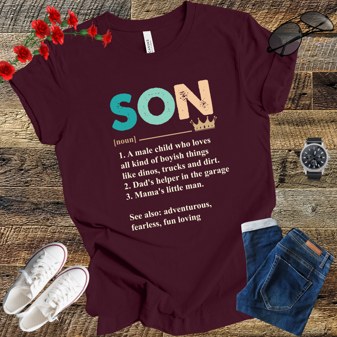 Son Definition Funny Father's Day T Shirt