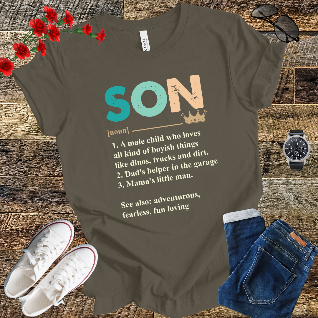 Son Definition Funny Father's Day T Shirt