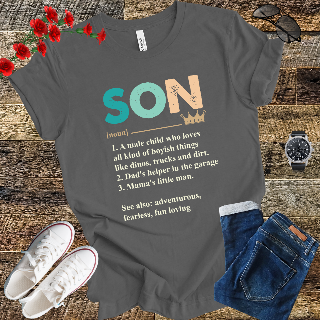 Son Definition Funny Father's Day T Shirt