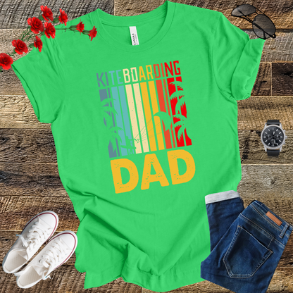 Kite Surfing - Kitesurf Kiteboarding Dad Kiteboard T-Shirt