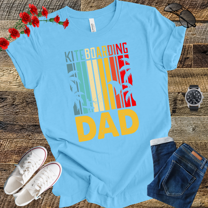 Kite Surfing - Kitesurf Kiteboarding Dad Kiteboard T-Shirt